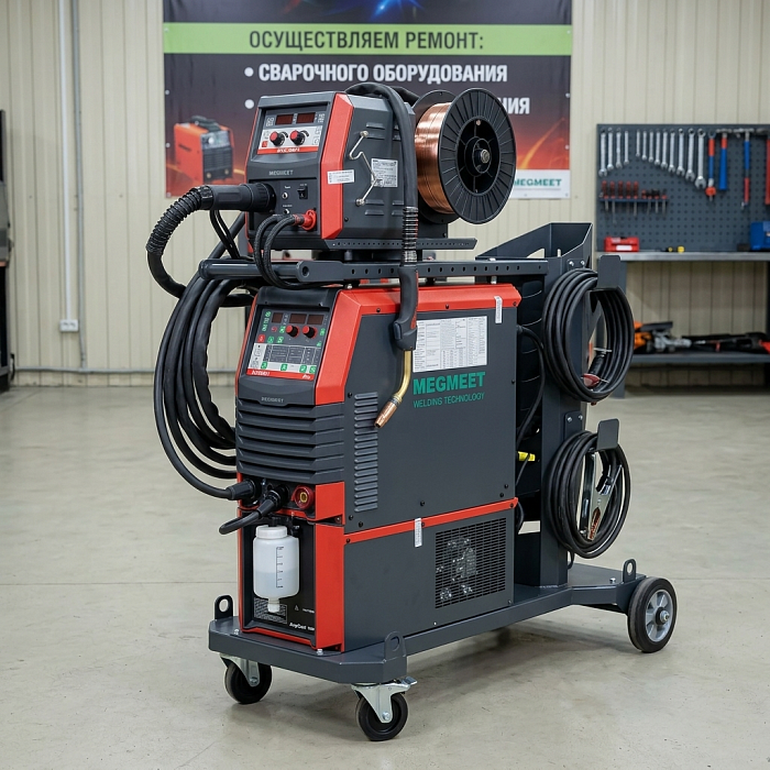 Ремонт в Санкт-Петербурге промышленного полуавтомата Megmeet