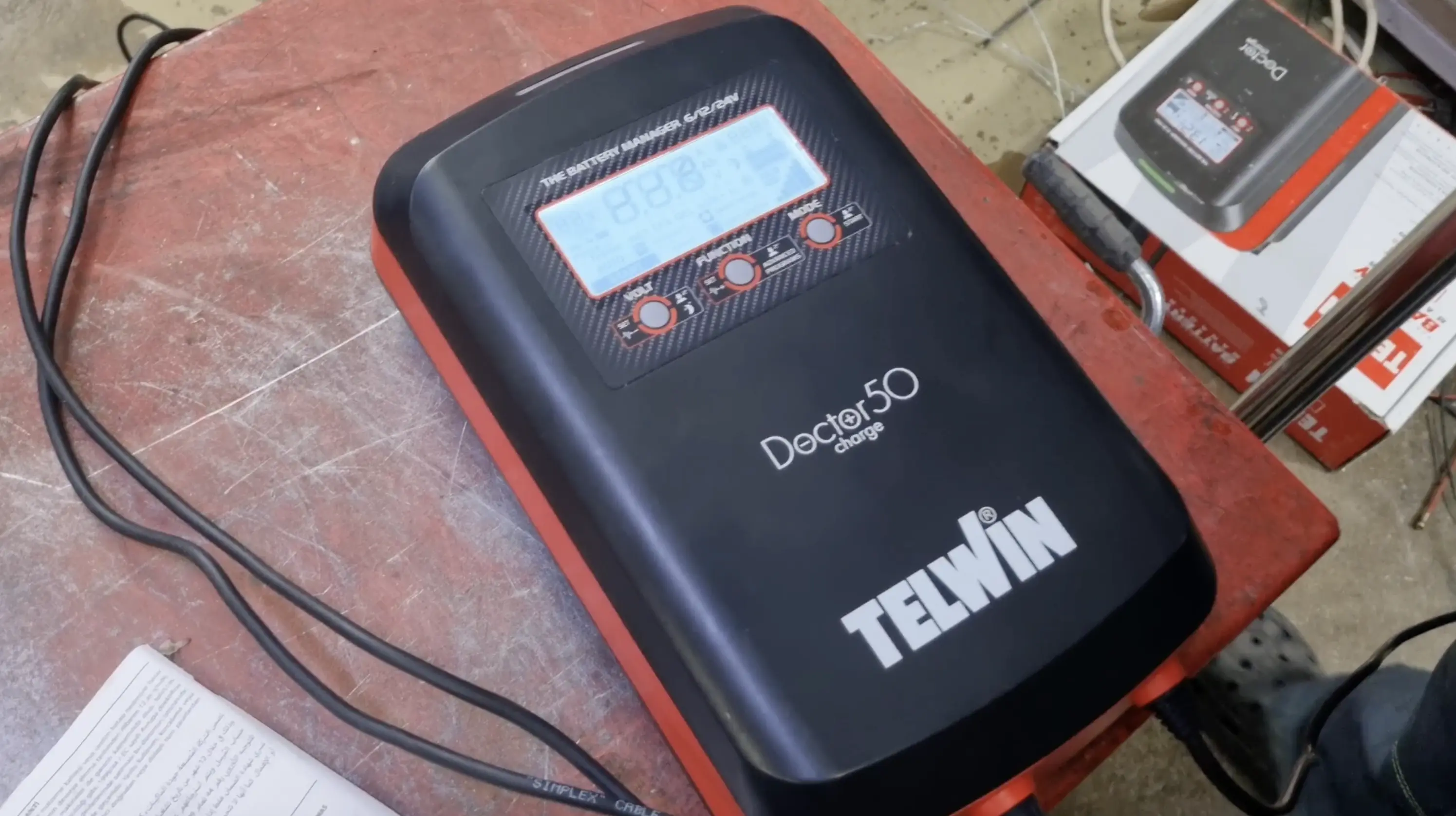 Диагностика зарядного устройства Telwin Doctor Charge 50 Диагностика зарядного устройства Telwin Doctor Charge 50